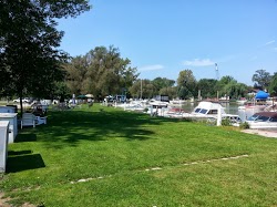 green areas by docks